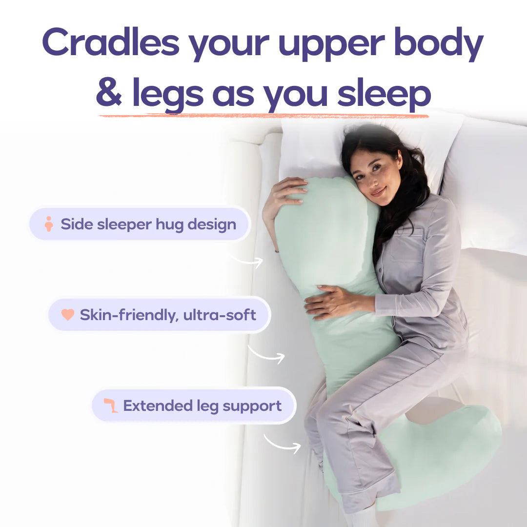 Ergonomic Full Body Cooling Support Pillow