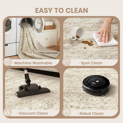 HavenWeave Washable Area Rug