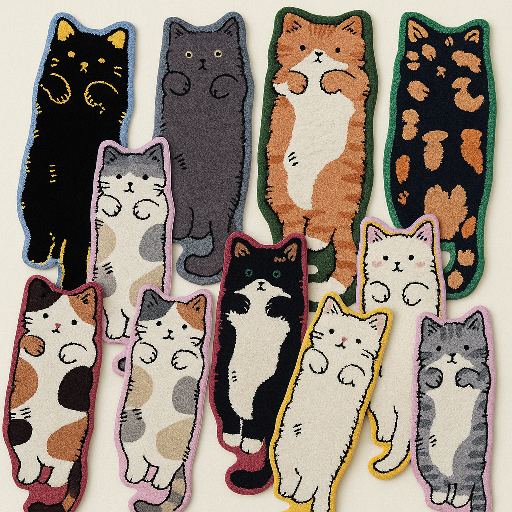 WhiskerWeave Washable Cat Runner Rug