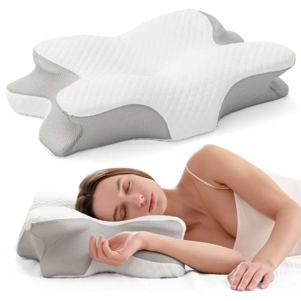 Dual Height Contour Sleep Pillow