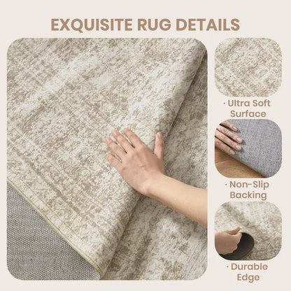 HavenWeave Washable Area Rug