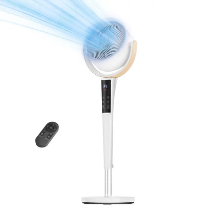 Quiet 15-Speed Room Cooling Pedestal Fan