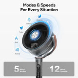 Wide Reach Quiet Airflow Circulator Fan