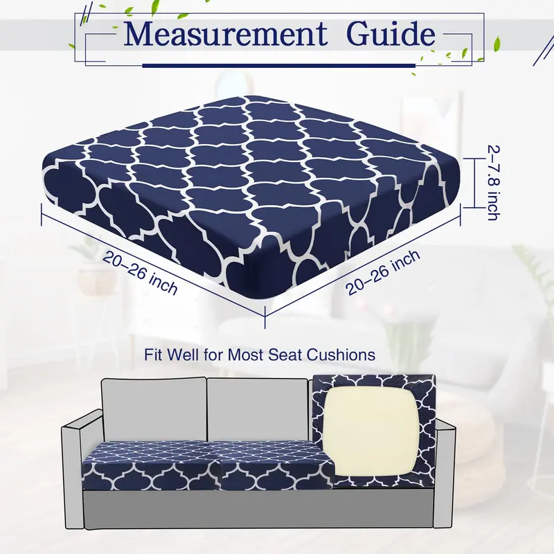Waterproof Outdoor Patio Cushion Cover Set