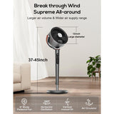 Wide Reach Quiet Airflow Circulator Fan