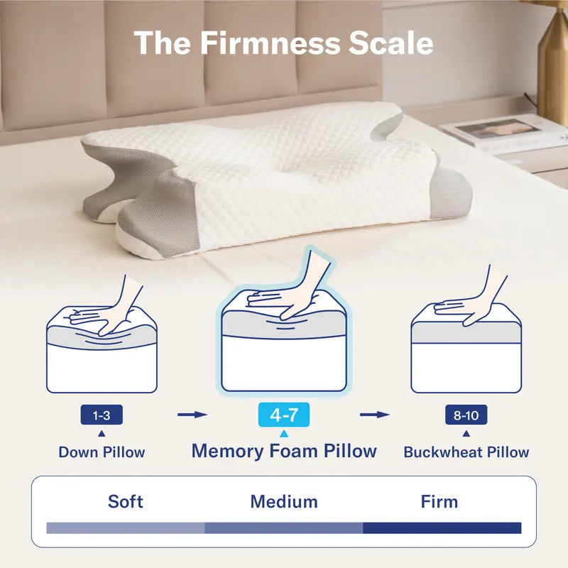 Dual Height Contour Sleep Pillow