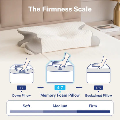 Dual Height Contour Sleep Pillow