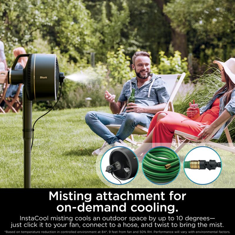 Cordless Mist Breeze Patio and Home Fan