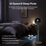 Wide Reach Quiet Airflow Circulator Fan