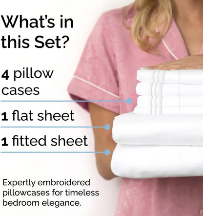 BreezeEase 6-Piece Sheet Set
