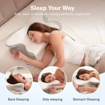 Dual Height Contour Sleep Pillow