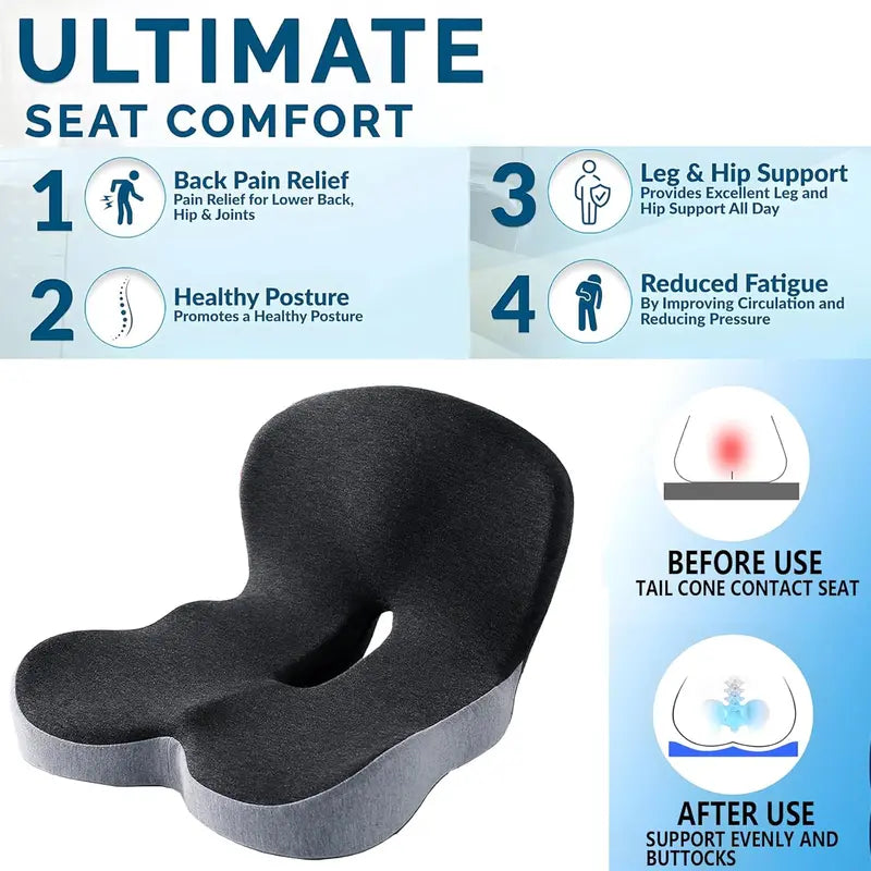 ErgoCloud Memory Seat Cushion