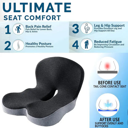 ErgoCloud Memory Seat Cushion