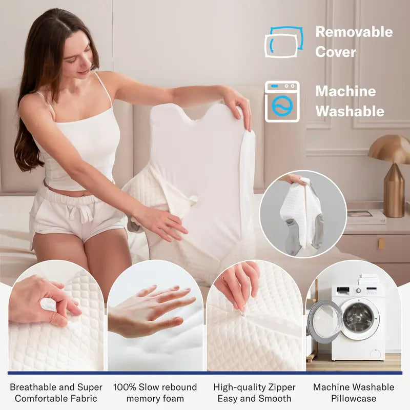 Dual Height Contour Sleep Pillow