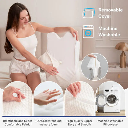 Dual Height Contour Sleep Pillow