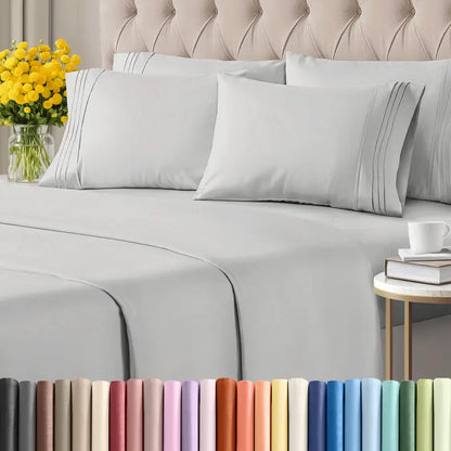 BreezeEase 6-Piece Sheet Set