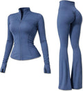 Premium Contour Fit Flared Yoga Tracksuit Set