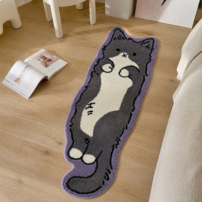 WhiskerWeave Washable Cat Runner Rug