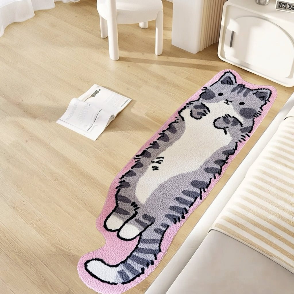 WhiskerWeave Washable Cat Runner Rug