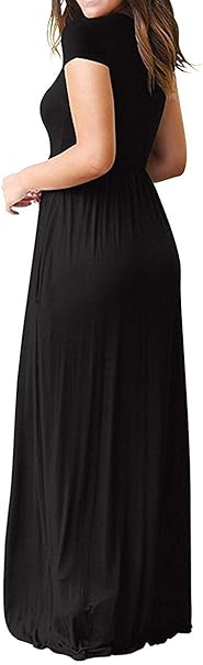 Effortless Summer Flow Maxi Dress With Pockets