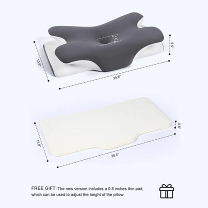Contoured Support For Easier Restful Sleep