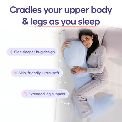 Ergonomic Full Body Cooling Support Pillow