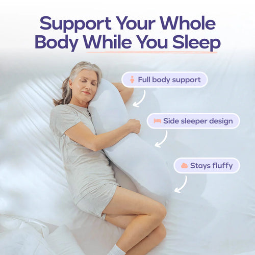 Ergonomic Full Body Cooling Support Pillow