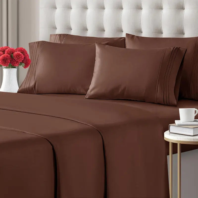 BreezeEase 6-Piece Sheet Set