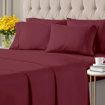 BreezeEase 6-Piece Sheet Set