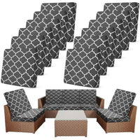 Dark Gray Moroccan