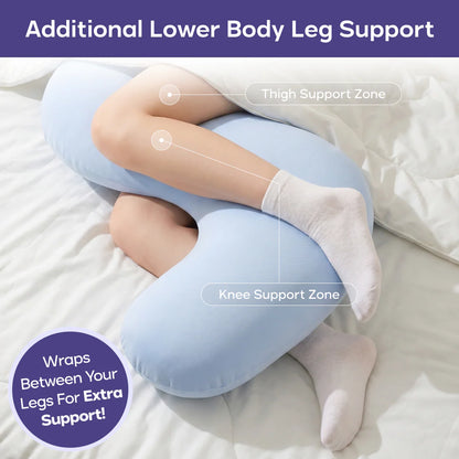 Ergonomic Full Body Cooling Support Pillow