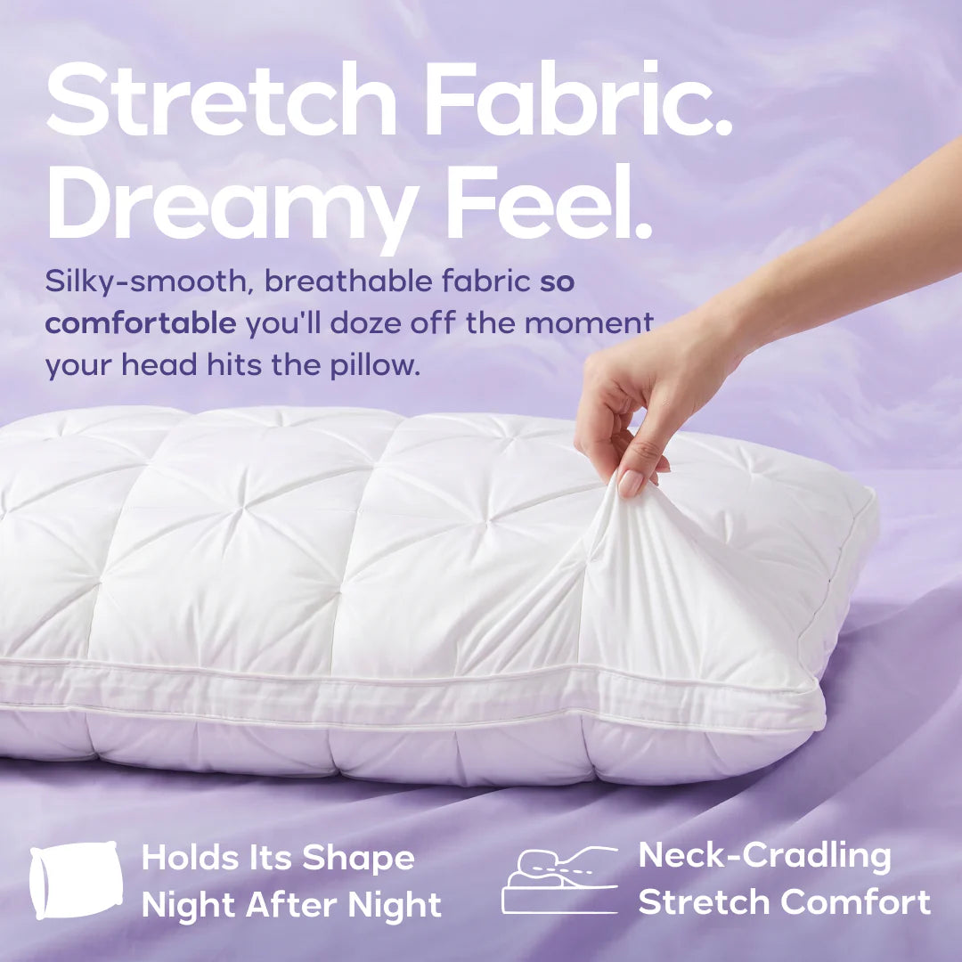 Cloud Loft Dual Layer Sleep Pillow