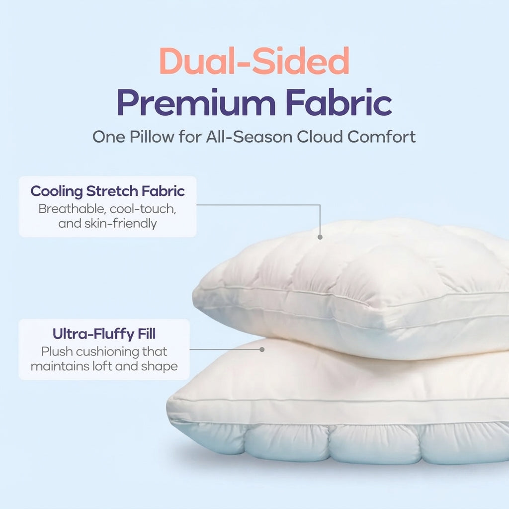 Cloud Puff Cooling Pillow