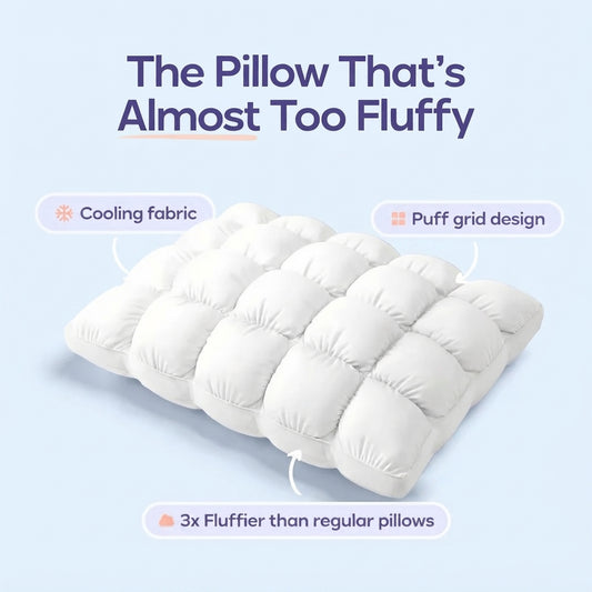 Cloud Puff Cooling Pillow