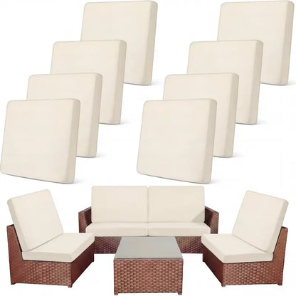 Waterproof Outdoor Patio Cushion Cover Set