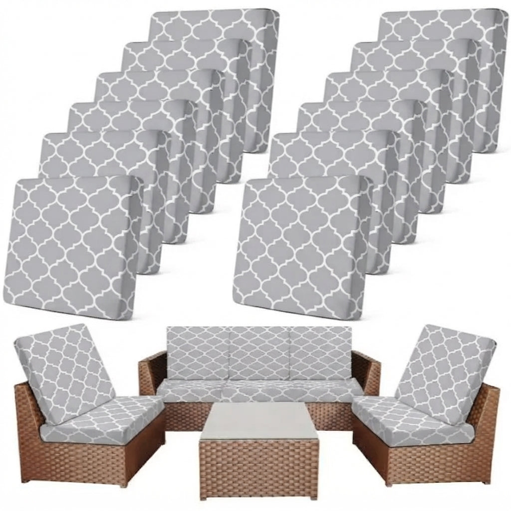 Waterproof Outdoor Patio Cushion Cover Set