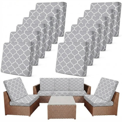 Waterproof Outdoor Patio Cushion Cover Set
