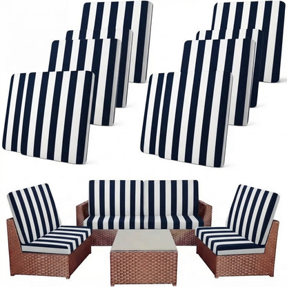 Waterproof Outdoor Patio Cushion Cover Set
