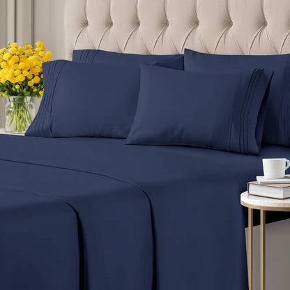 BreezeEase 6-Piece Sheet Set