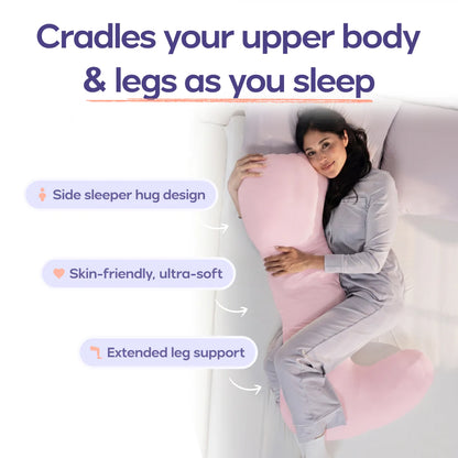 Ergonomic Full Body Cooling Support Pillow