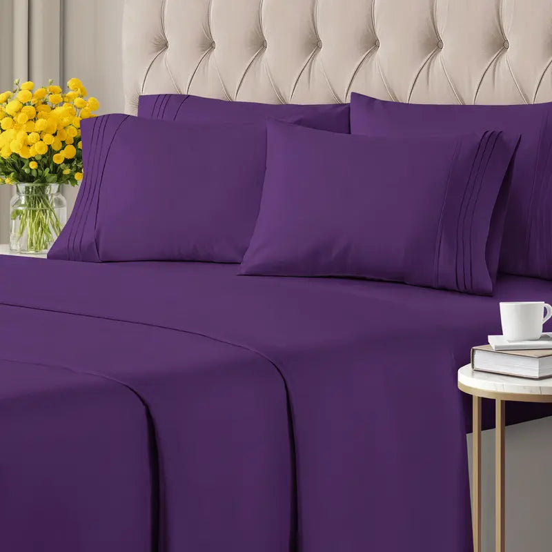 BreezeEase 6-Piece Sheet Set