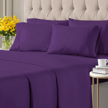 BreezeEase 6-Piece Sheet Set