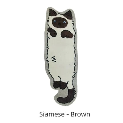 WhiskerWeave Washable Cat Runner Rug