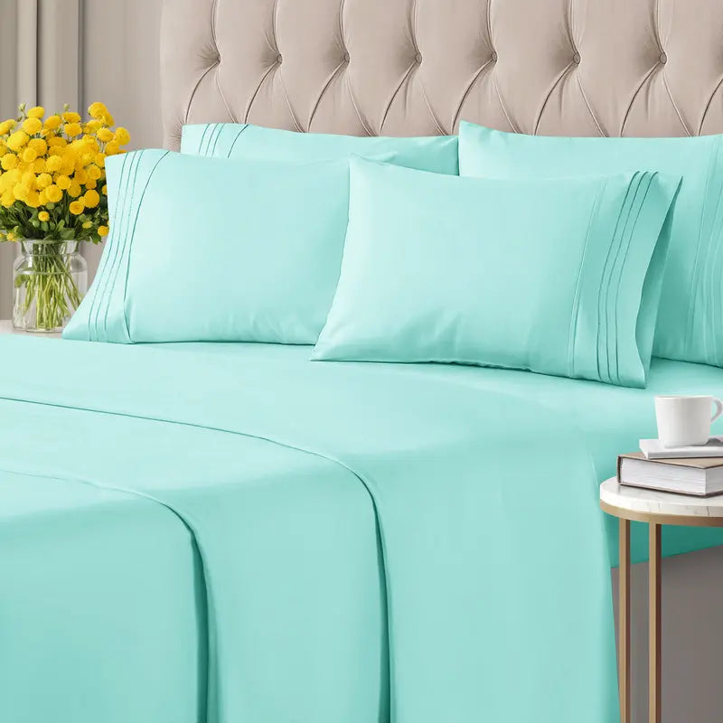 BreezeEase 6-Piece Sheet Set