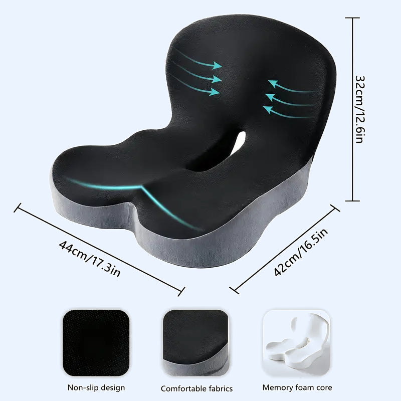 ErgoCloud Memory Seat Cushion